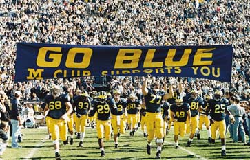 Go Blue! Go White! Stop Brown!